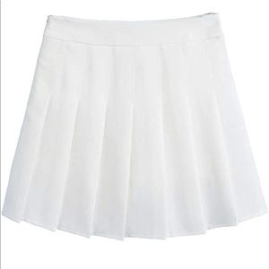 Girls High Waisted Skirt with lining shorts